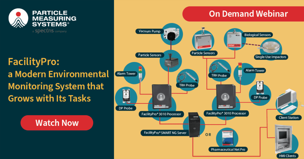 FMS chart and FacilityPro: A modern environmental monitoring system that grows with its tasks now available on demand