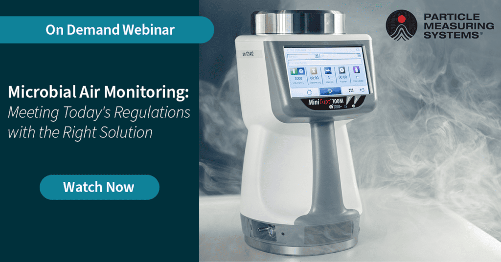 Microbial Air Monitoring webinar on demand